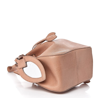 Alaia Lizard Rose-Marie 19 Bag Dark Beige 4 of 9