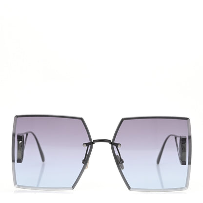 Christian Dior Square 30 Montaigne Sunglasses Black 2 of 8