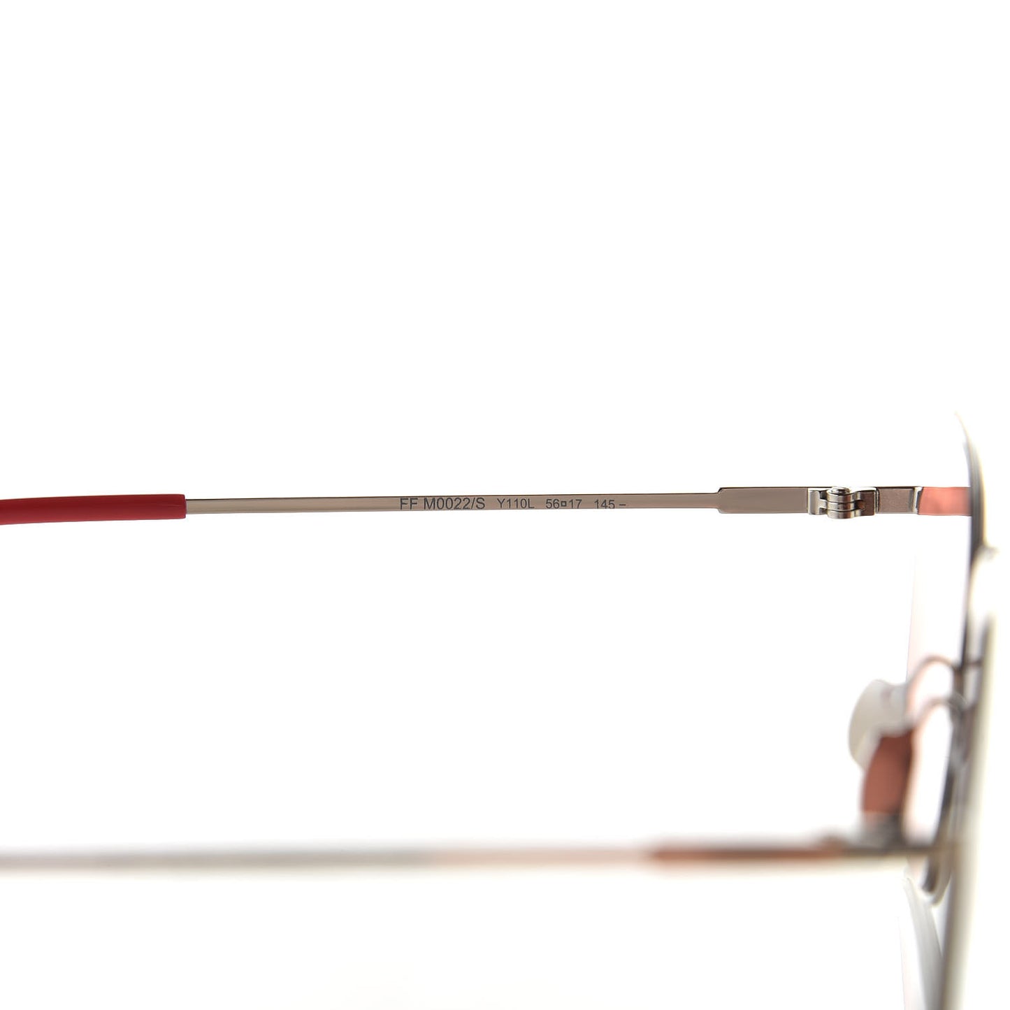 Metal Aviator Sunglasses FFM0022/S Red