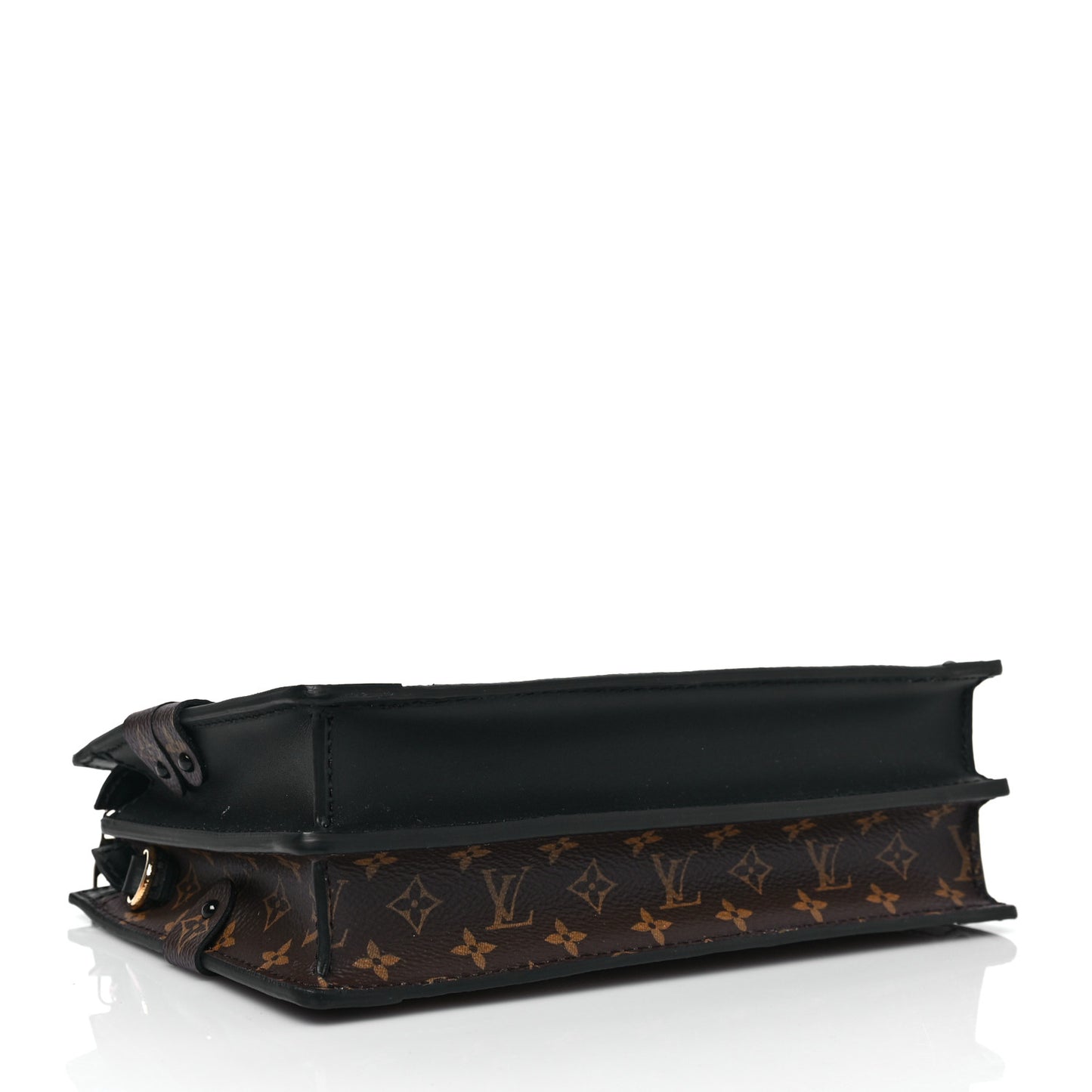 Reverse Monogram Trunk Clutch