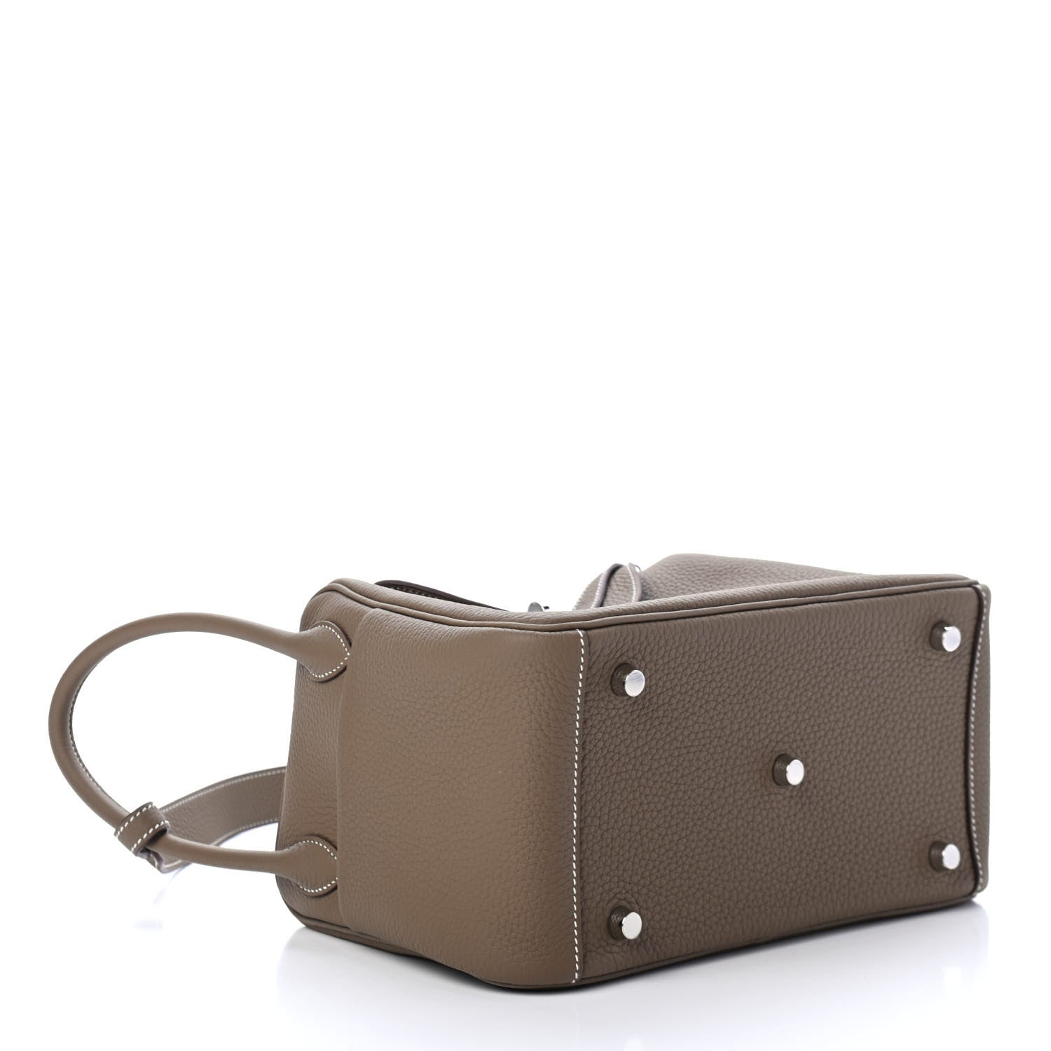 Hermes Taurillon Clemence Lindy 26 Etoupe 3 of 4