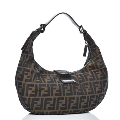Fendi Zucca Hobo Tobacco 3 of 10