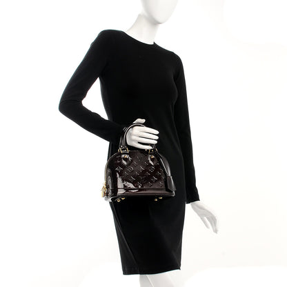 Louis Vuitton Vernis Alma BB Amarante 2 of 7