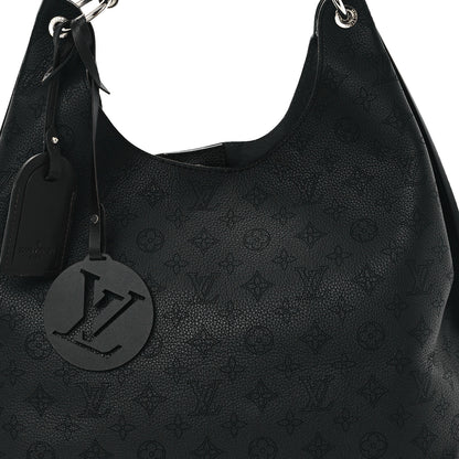 Louis Vuitton Mahina Carmel Hobo Black 7 of 11