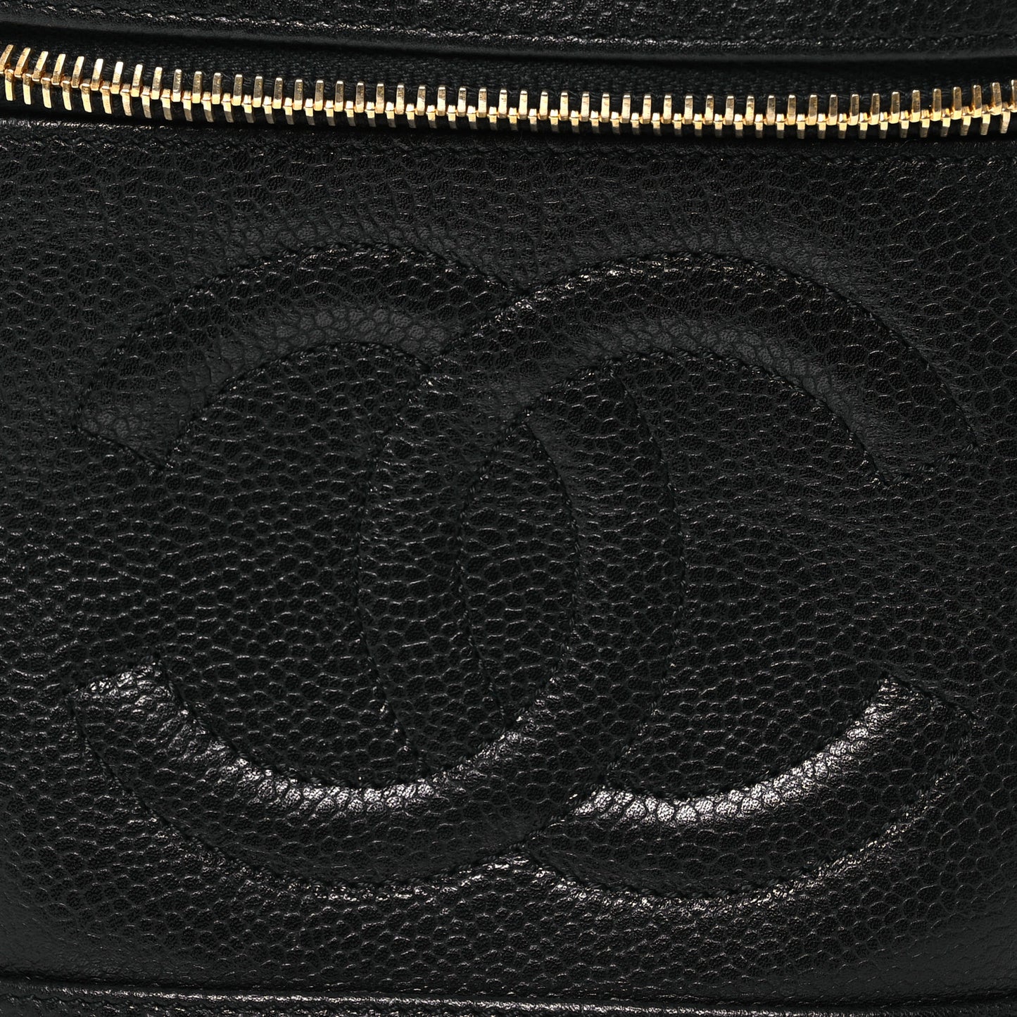 Caviar Vanity Cosmetic Case Black