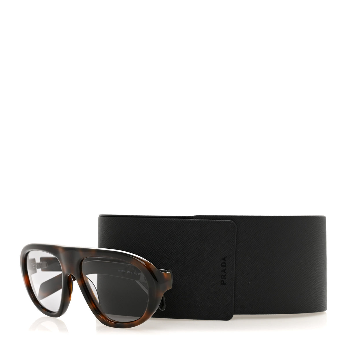 Acetate Shadowplay Aviator Sunglasses SPR C05 Streaked Oak Brown