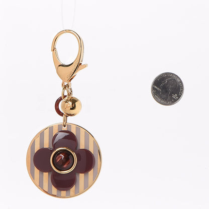 Louis Vuitton Rayures Bag Charm Purple 2 of 5