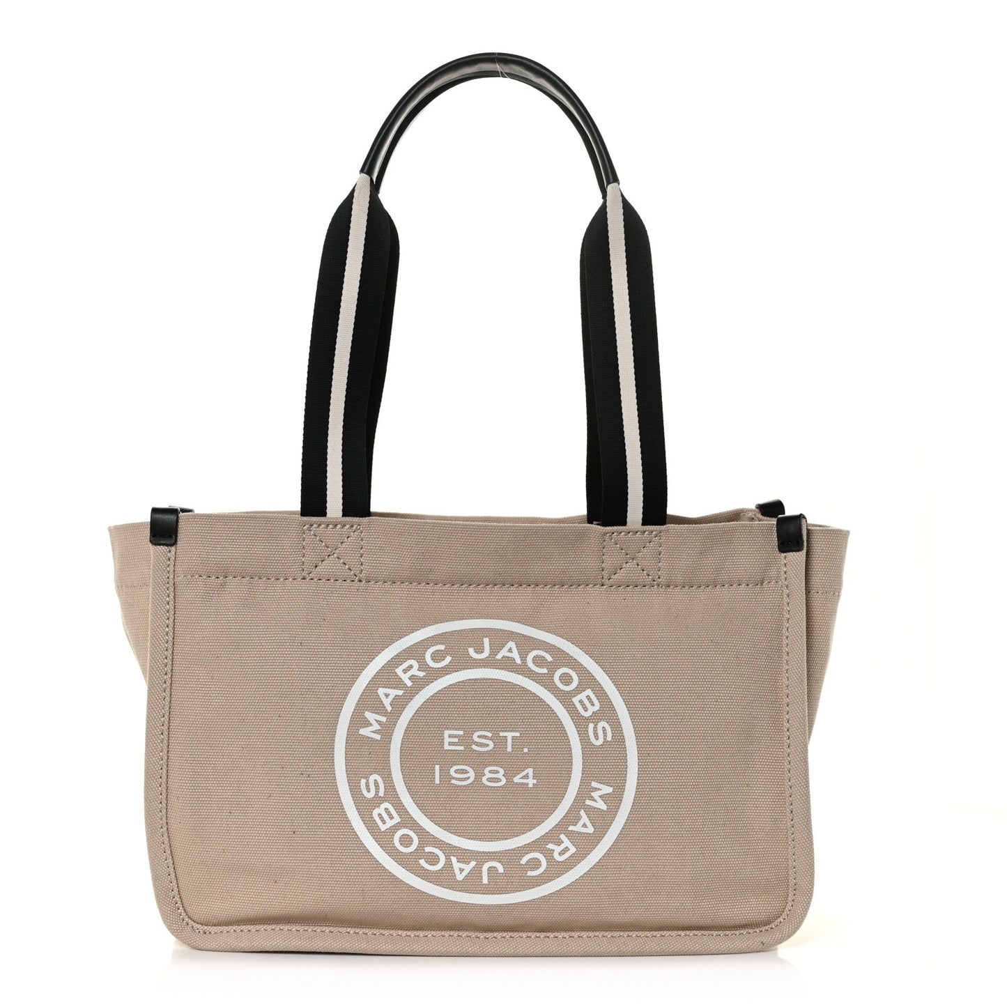 Canvas Signet Tote Bag Beige