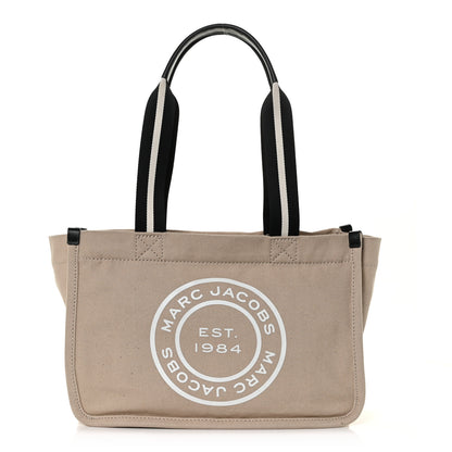 Marc Jacobs Canvas Signet Tote Bag Beige 1 of 13