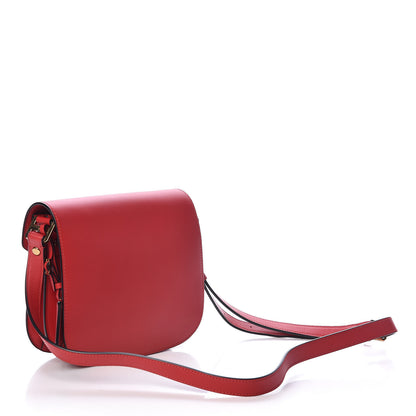 MCM Calfskin Patricia Crossbody Bag Red 3 of 9