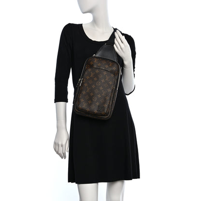 Louis Vuitton Monogram Macassar Avenue Sling Bag NM 2 of 8