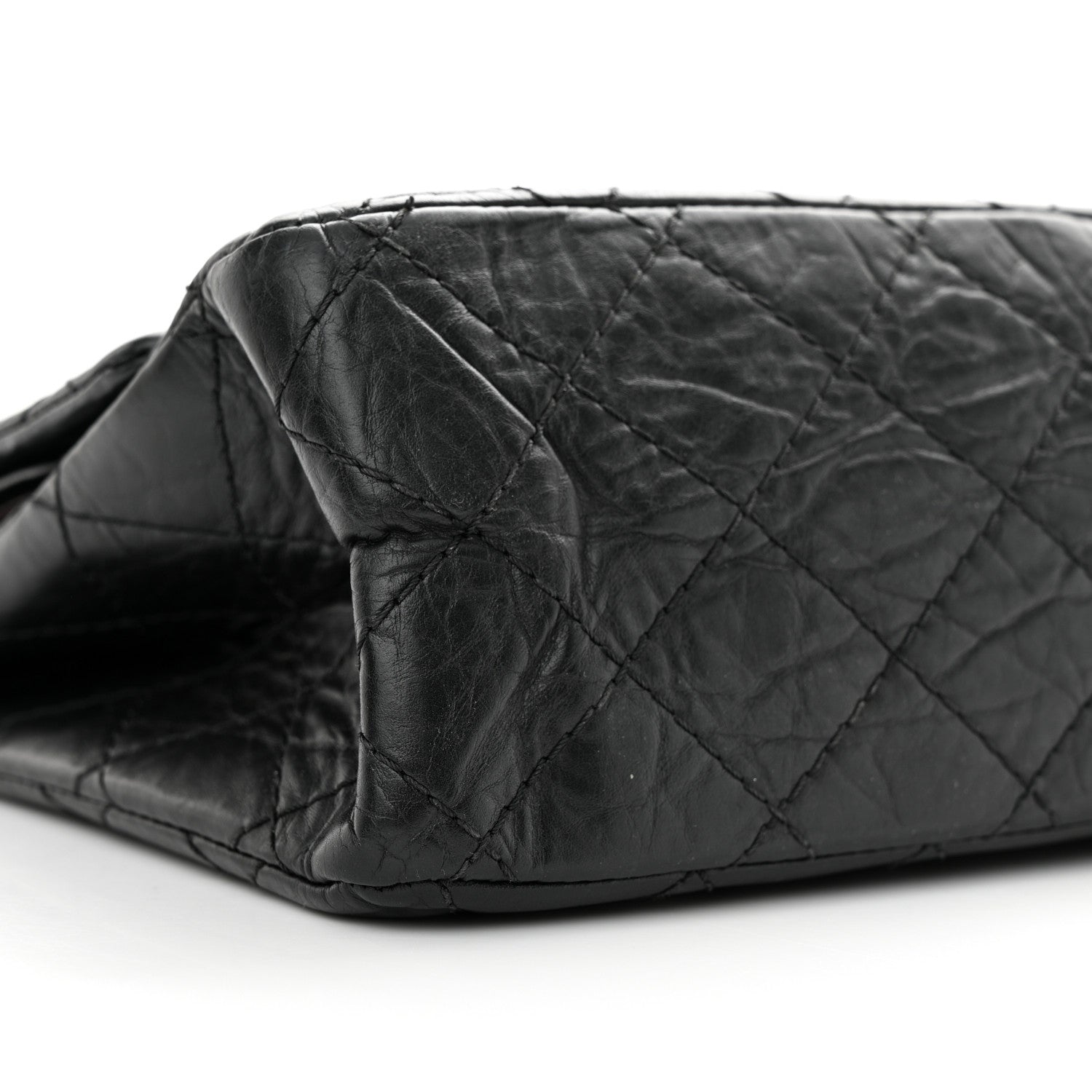 Chanel Aged Calfskin Quilted 2.55 Reissue 226 Flap Black 9 of 12