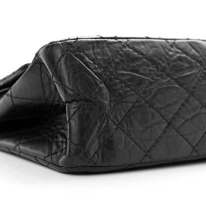 Chanel Aged Calfskin Quilted 2.55 Reissue 226 Flap Black 9 of 12