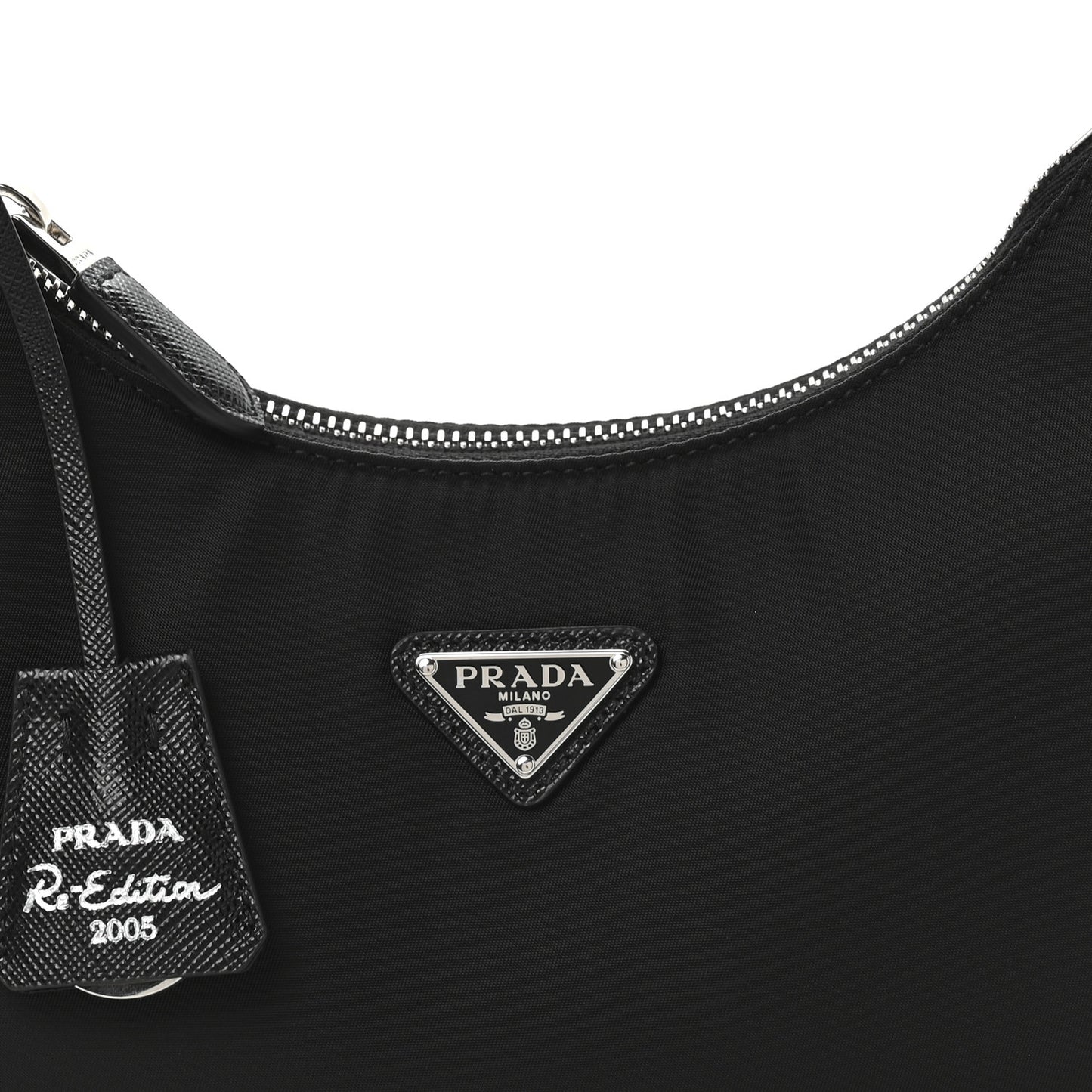 Tessuto Nylon Mini Re-Edition 2000 Bag Black
