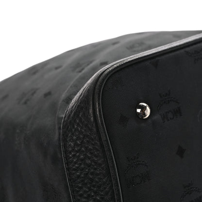 MCM Nylon Monogram Bucket Black 9 of 10