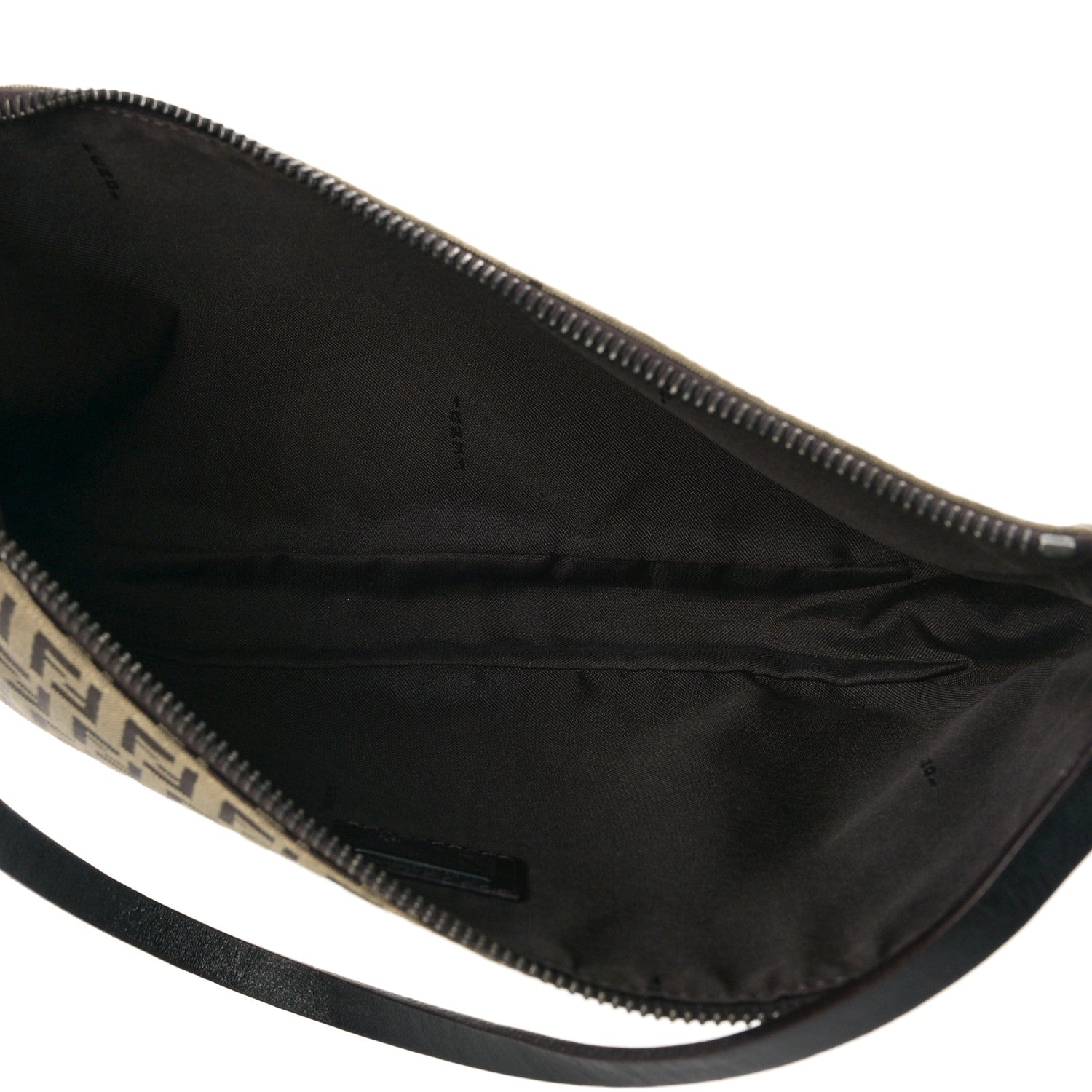 Fendi Zucchino Pochette Dark Brown 5 of 8