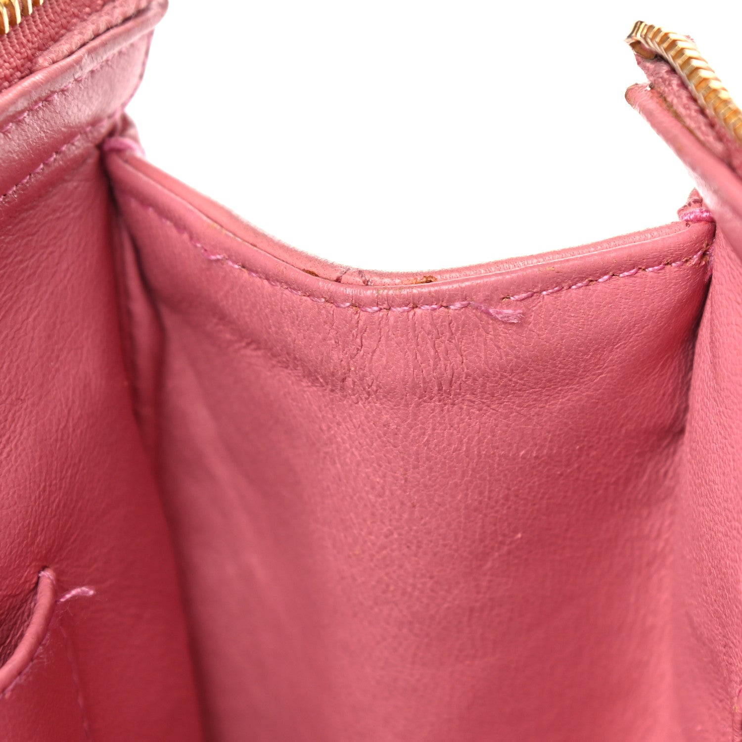 Chanel Lambskin Quilted Pocket Flap Shoulder Bag Pink 19 of 43