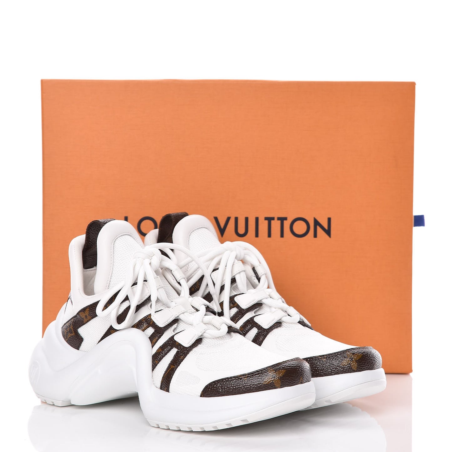 Patent Monogram LV Archlight Sneakers 39 White
