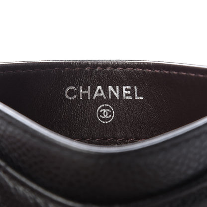Chanel Caviar Quilted Card Holder Black 6 of 9