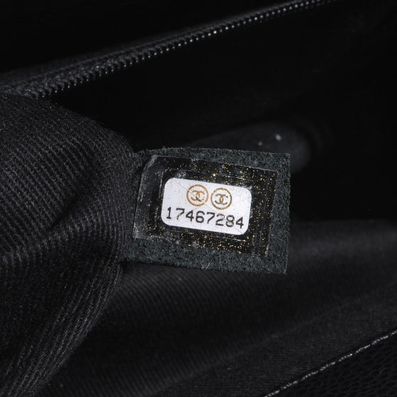 Caviar CC Timeless Shopping Tote Black