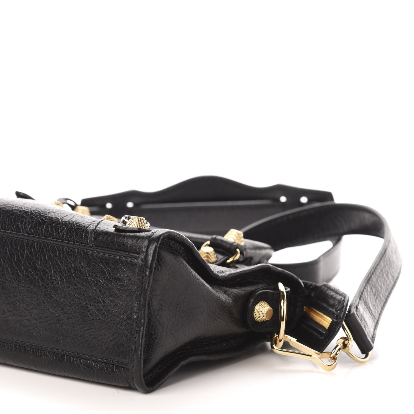Agneau Giant 12 Gold Hardware Mini City Black