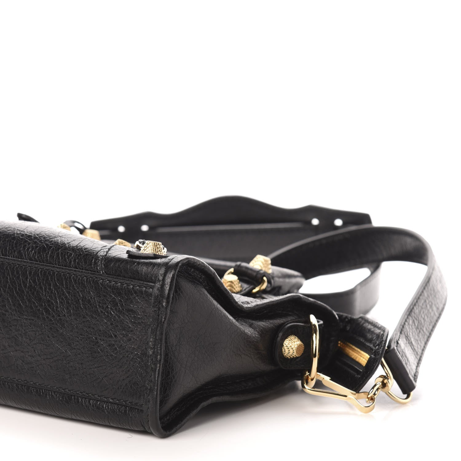 Balenciaga Agneau Giant 12 Gold Hardware Mini City Black 10 of 12