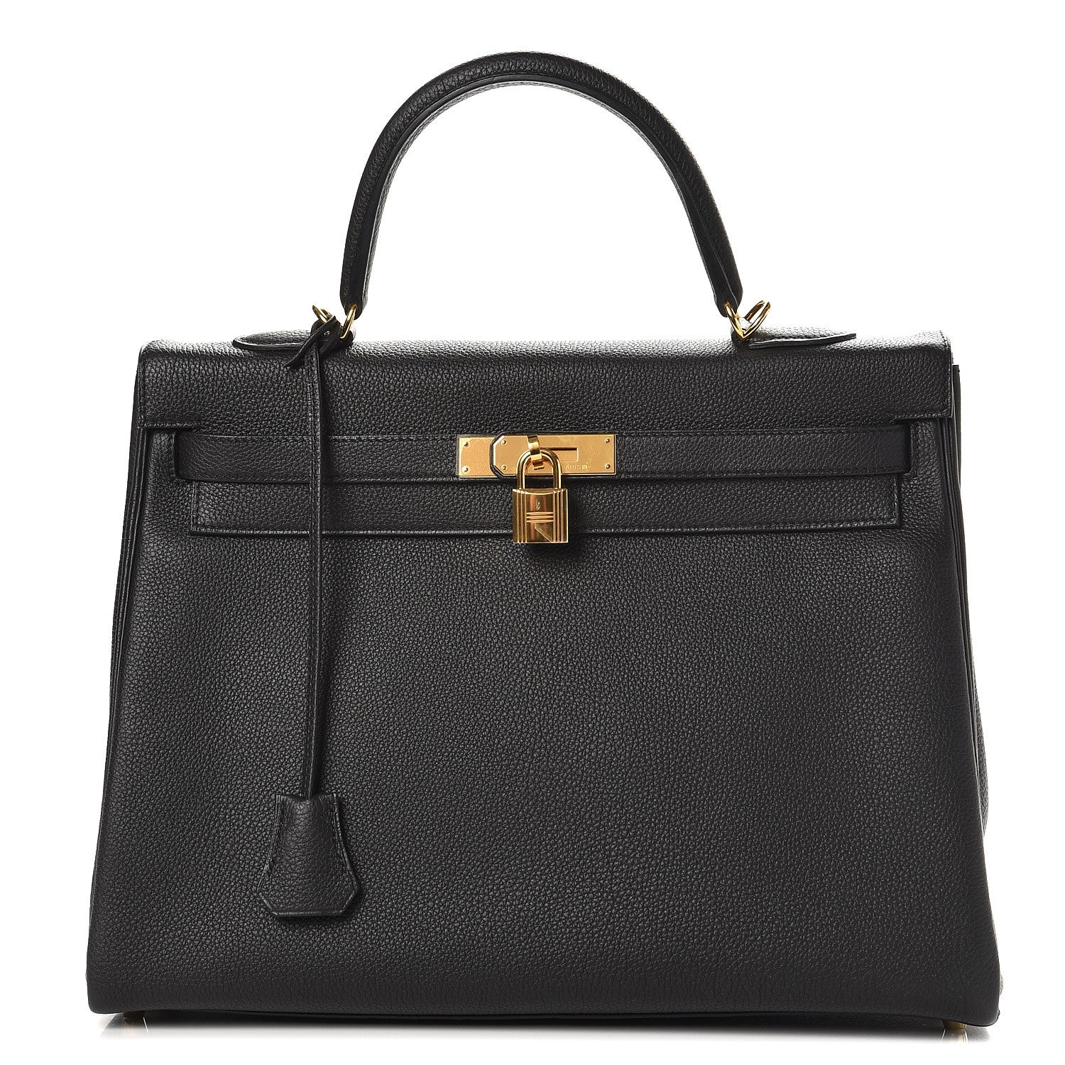 Hermes Togo Kelly Retourne 35 Black 1 of 36