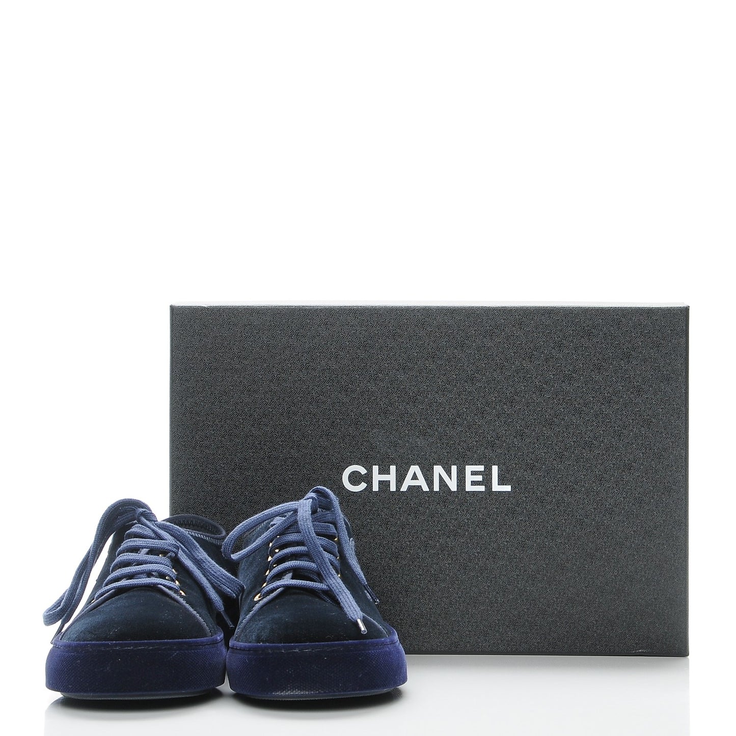 Velvet CC Sneakers 37 Navy