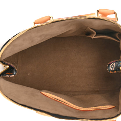 Louis Vuitton Monogram Multicolor Alma Black 5 of 13