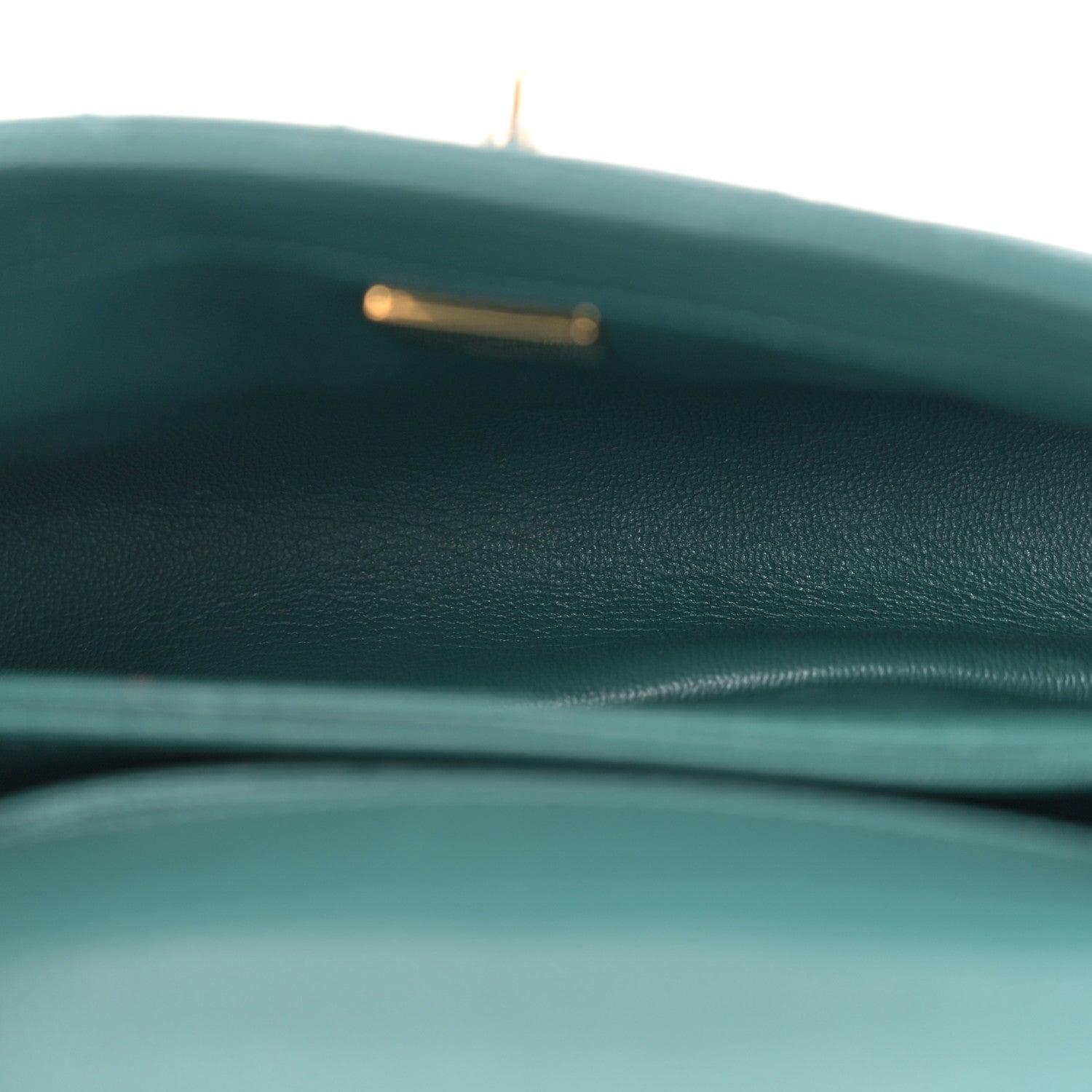 Chanel Caviar Quilted Extra Mini Coco Handle Flap Green 5 of 11