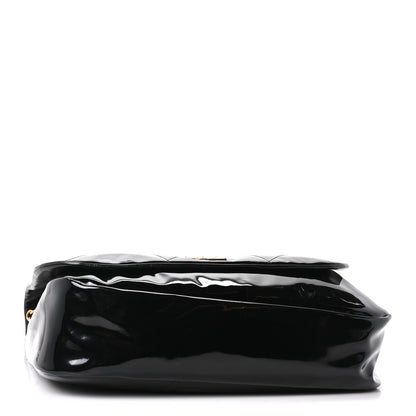 Saint Laurent Patent Matelasse Monogram Large Jamie 4.3 Black 4 of 10
