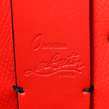 Christian Louboutin Calfskin Empire Spike Studded Mini East West Cabata Tote Black 6 of 9