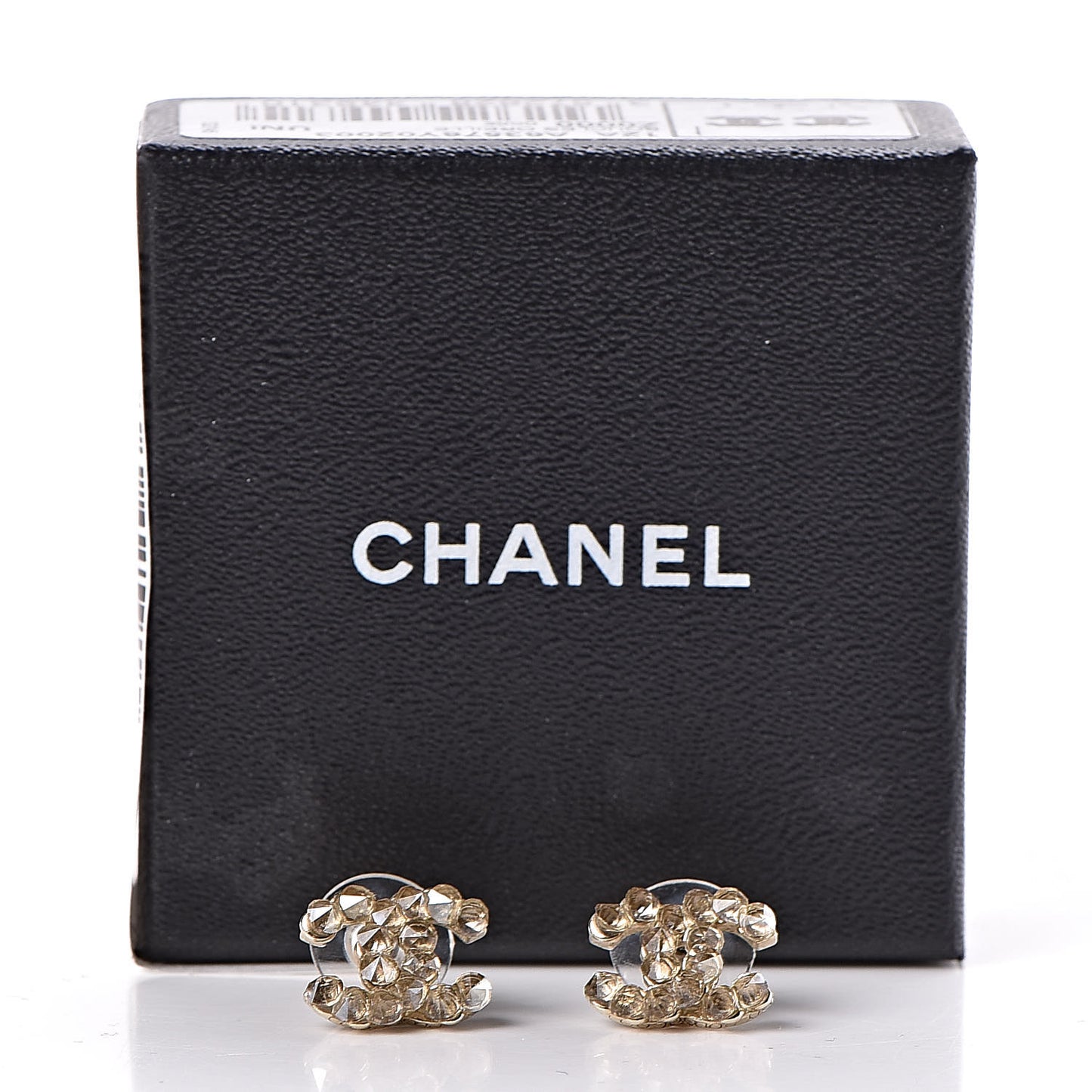 Crystal CC Earrings Gold