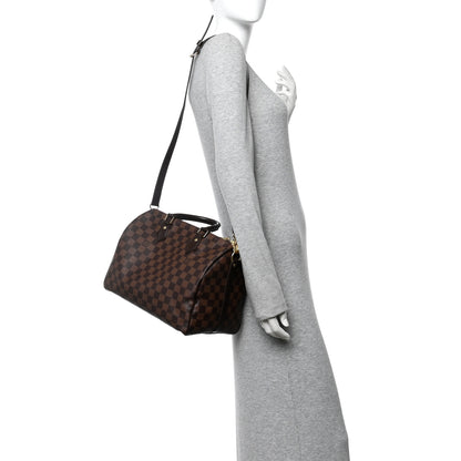 Louis Vuitton Damier Ebene Speedy Bandouliere 30 2 of 13