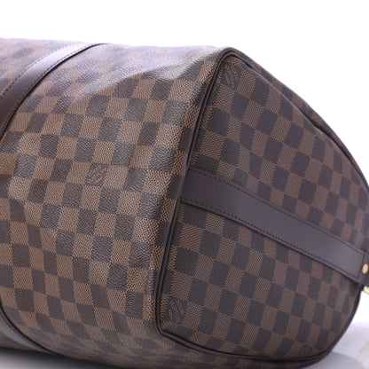 Louis Vuitton Damier Ebene Keepall Bandouliere 45 6 of 10