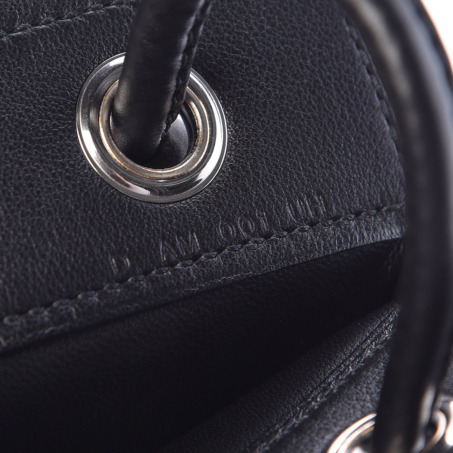 Hermes Milo Lambskin Swift Mini Aline Black 7 of 12