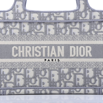 Christian Dior Oblique Mini Book Tote Grey Multicolor 9 of 9