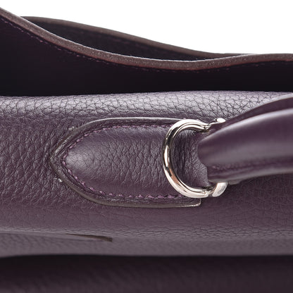 Hermes Togo Kelly Retourne 35 Raisin 34 of 51