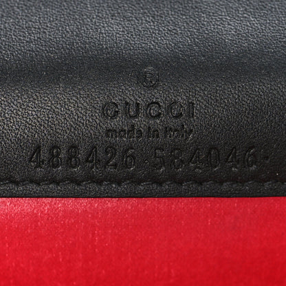 Gucci Velvet Matelasse GG Marmont Mini Bag Black 5 of 9