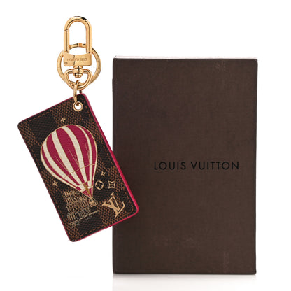 Louis Vuitton Damier Ebene Illustre Air Balloon Bag Charm Grenade 4 of 4
