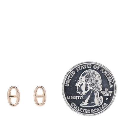 Hermes 18K Rose Gold TPM Farandole Stud Earrings 2 of 6