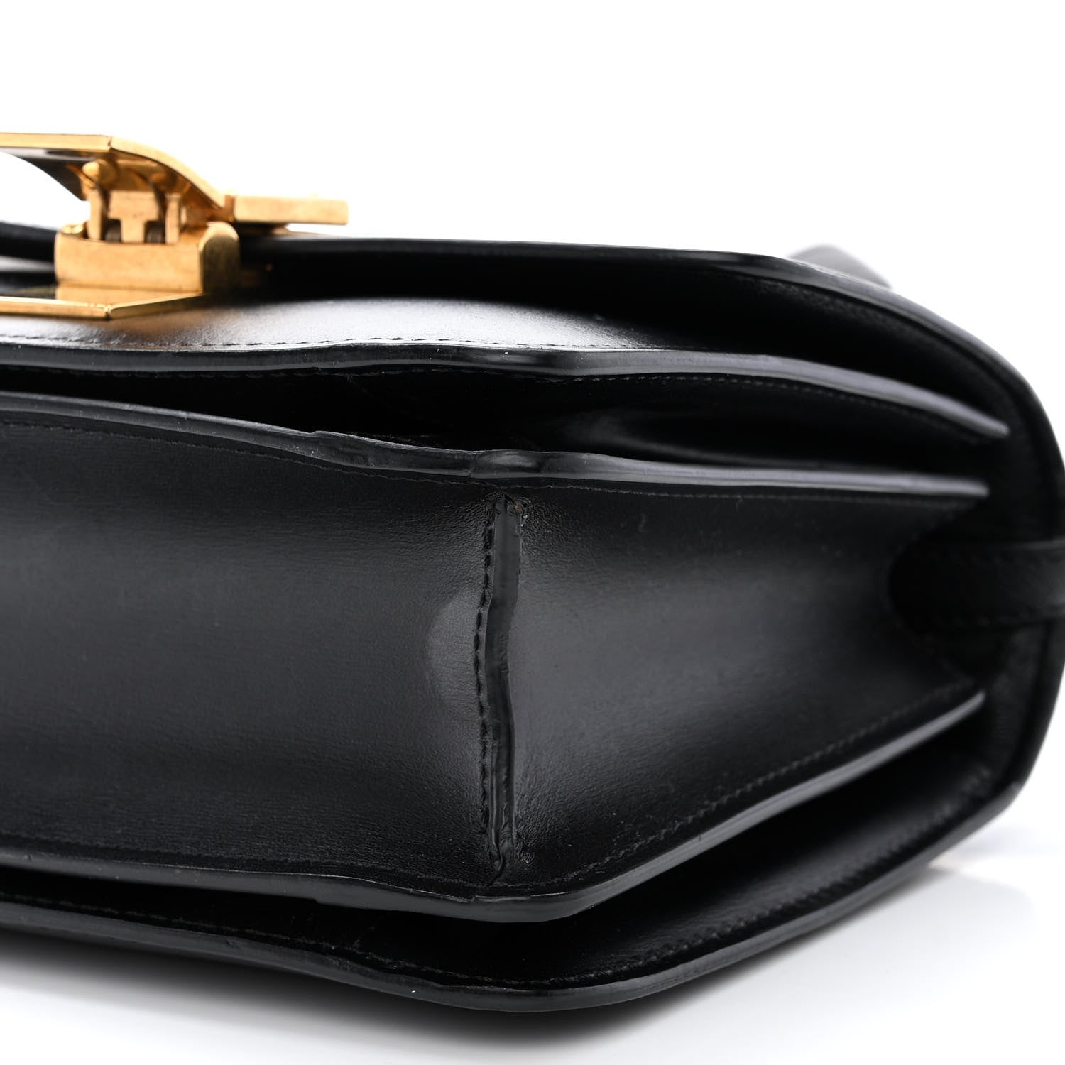 Celine Box Calfskin Small Classic Box Flap Bag Black 10 of 13
