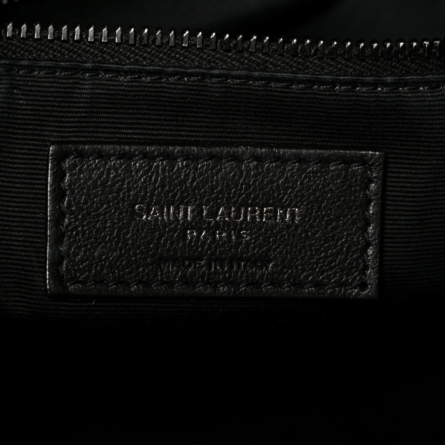 Crinkled Calfskin Matelasse Monogram Large Niki Shopper Tote Black