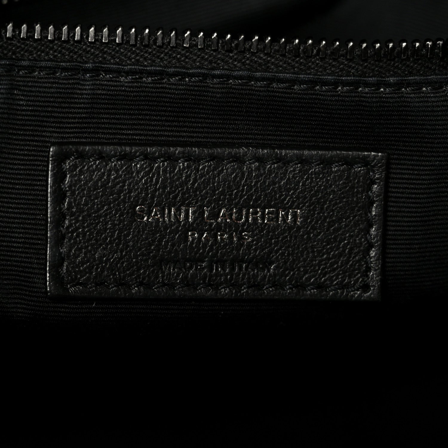 Saint Laurent Crinkled Calfskin Matelasse Monogram Large Niki Shopper Tote Black 6 of 12