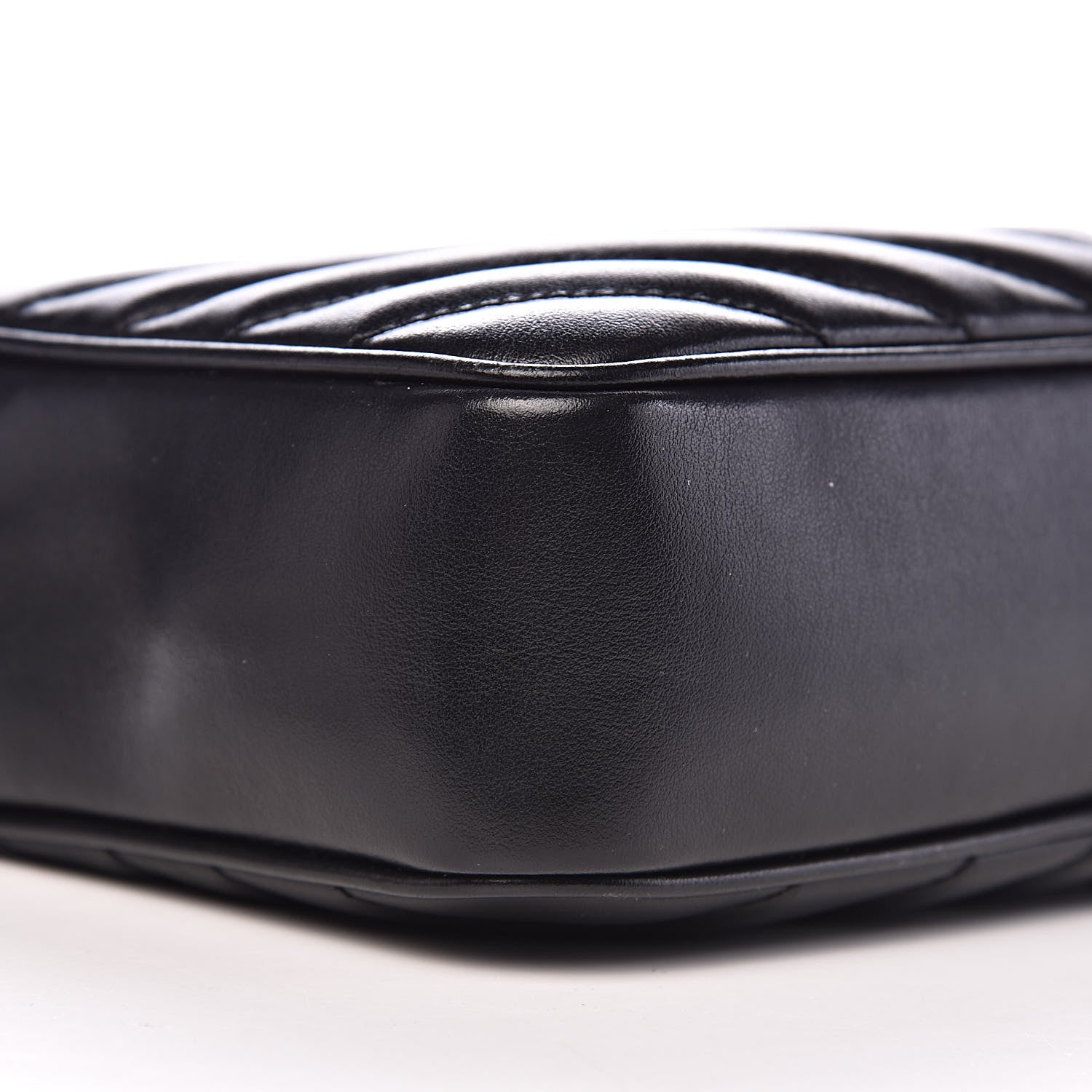 Saint Laurent Calfskin Matelasse Monogram Lou Camera Bag Black 11 of 16
