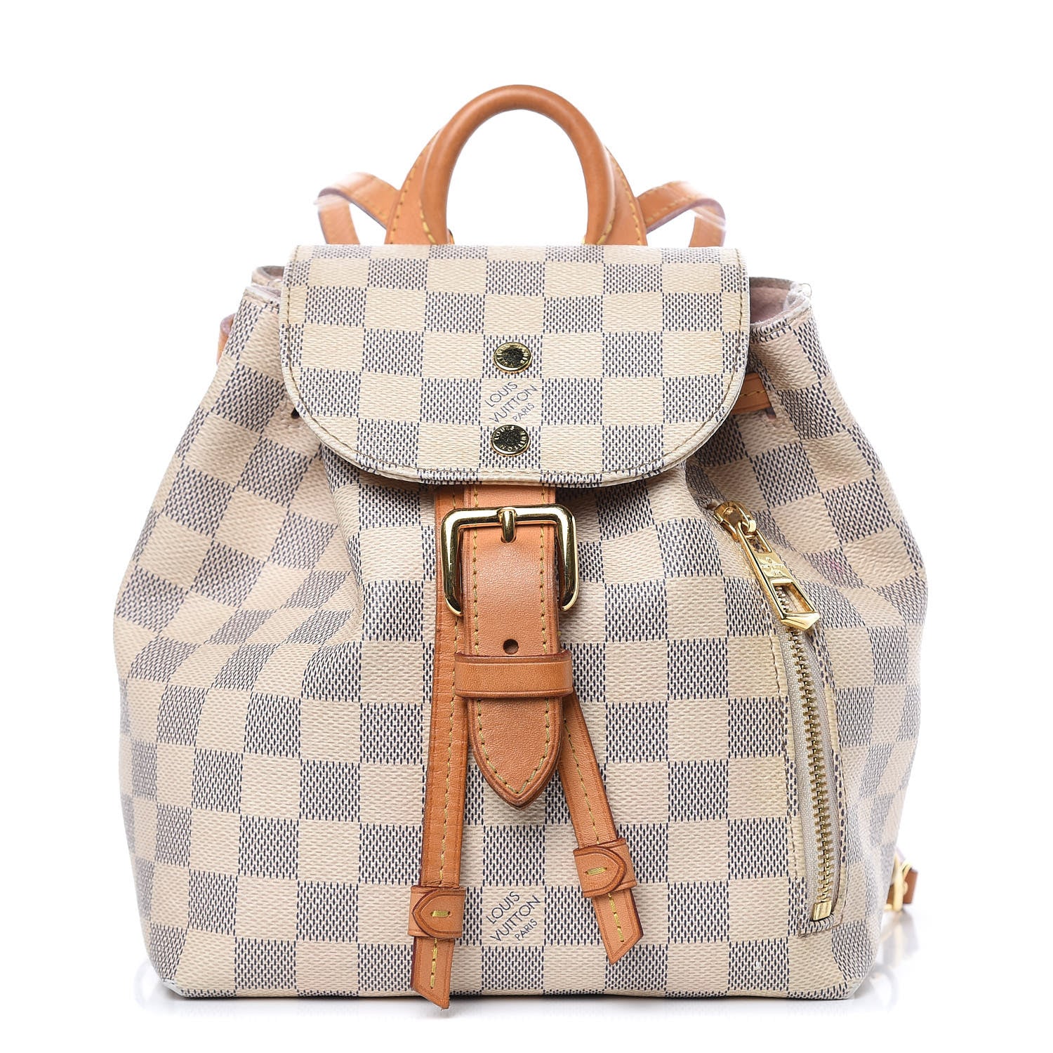 Louis Vuitton Damier Azur Sperone BB Backpack 1 of 16