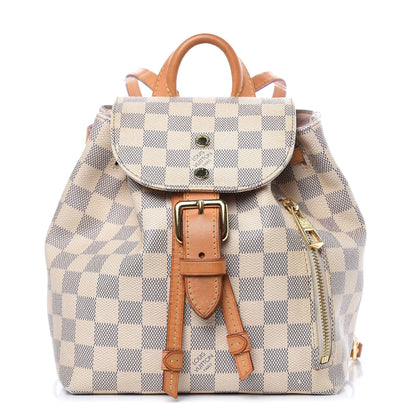Louis Vuitton Damier Azur Sperone BB Backpack 1 of 16