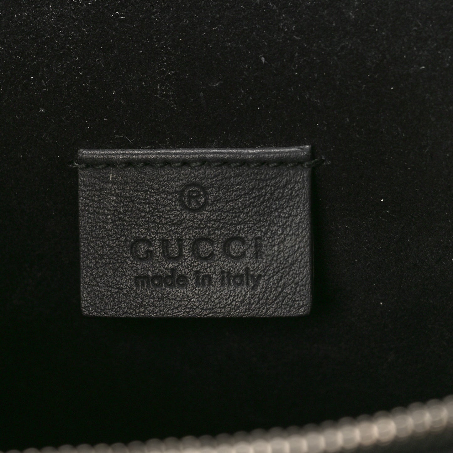 GG Supreme Monogram Medium Dionysus Shoulder Bag Black