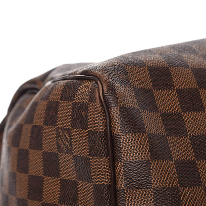 Louis Vuitton Damier Ebene Keepall Bandouliere 55 12 of 15