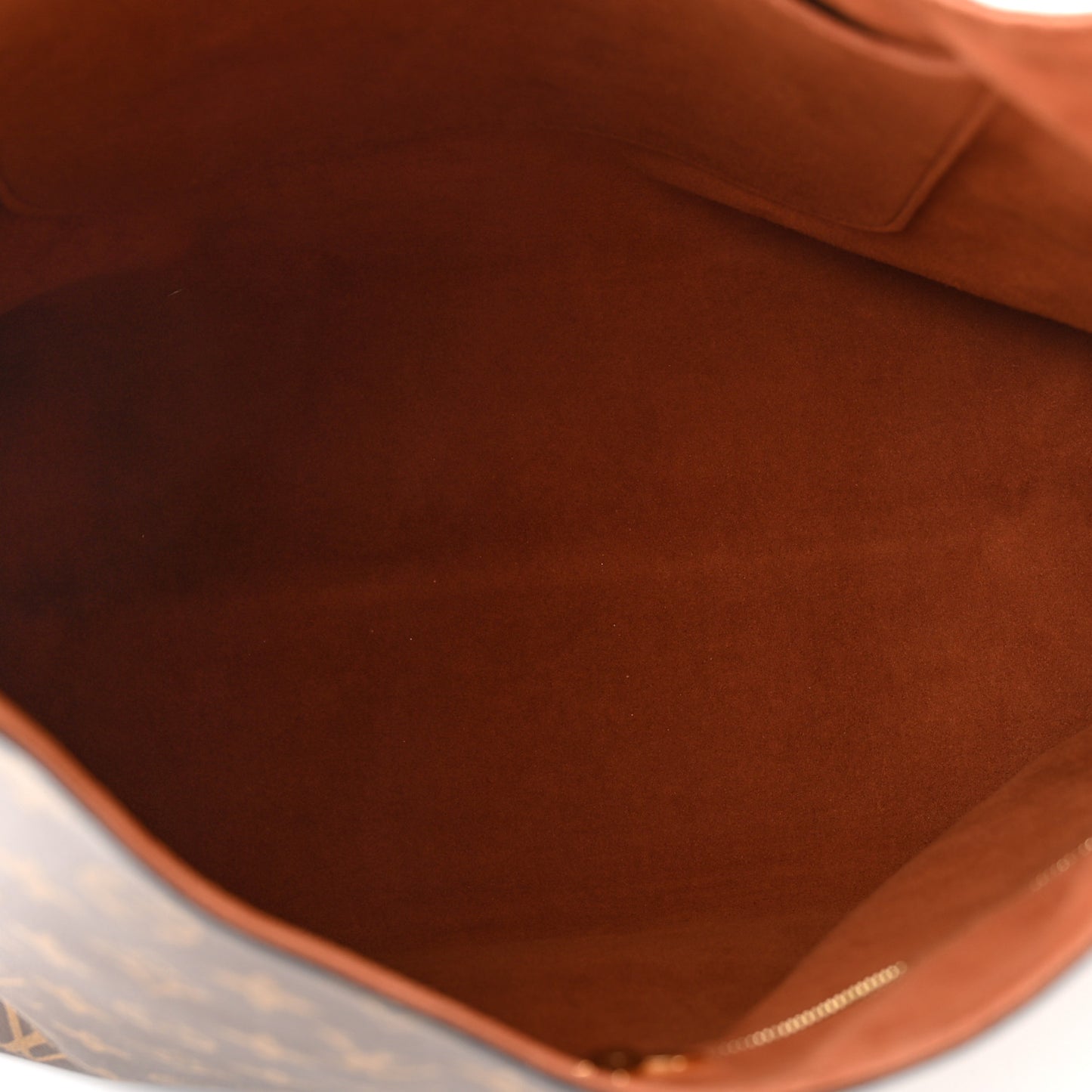 Monogram Flower Hobo Caramel